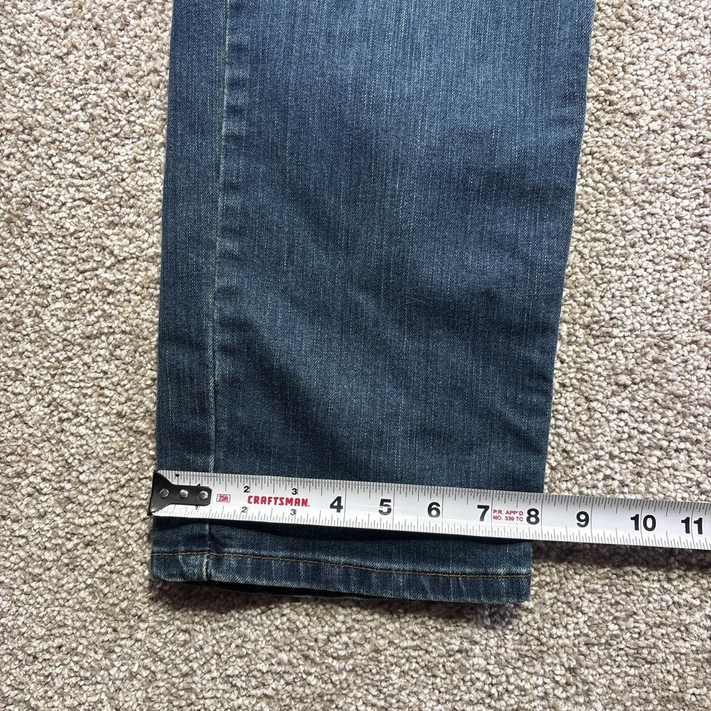 Carhartt Relaxed Fit Jeans Mens 40x32 Blue Medium Wash Straight Denim Workwear - Picture 5 of 10